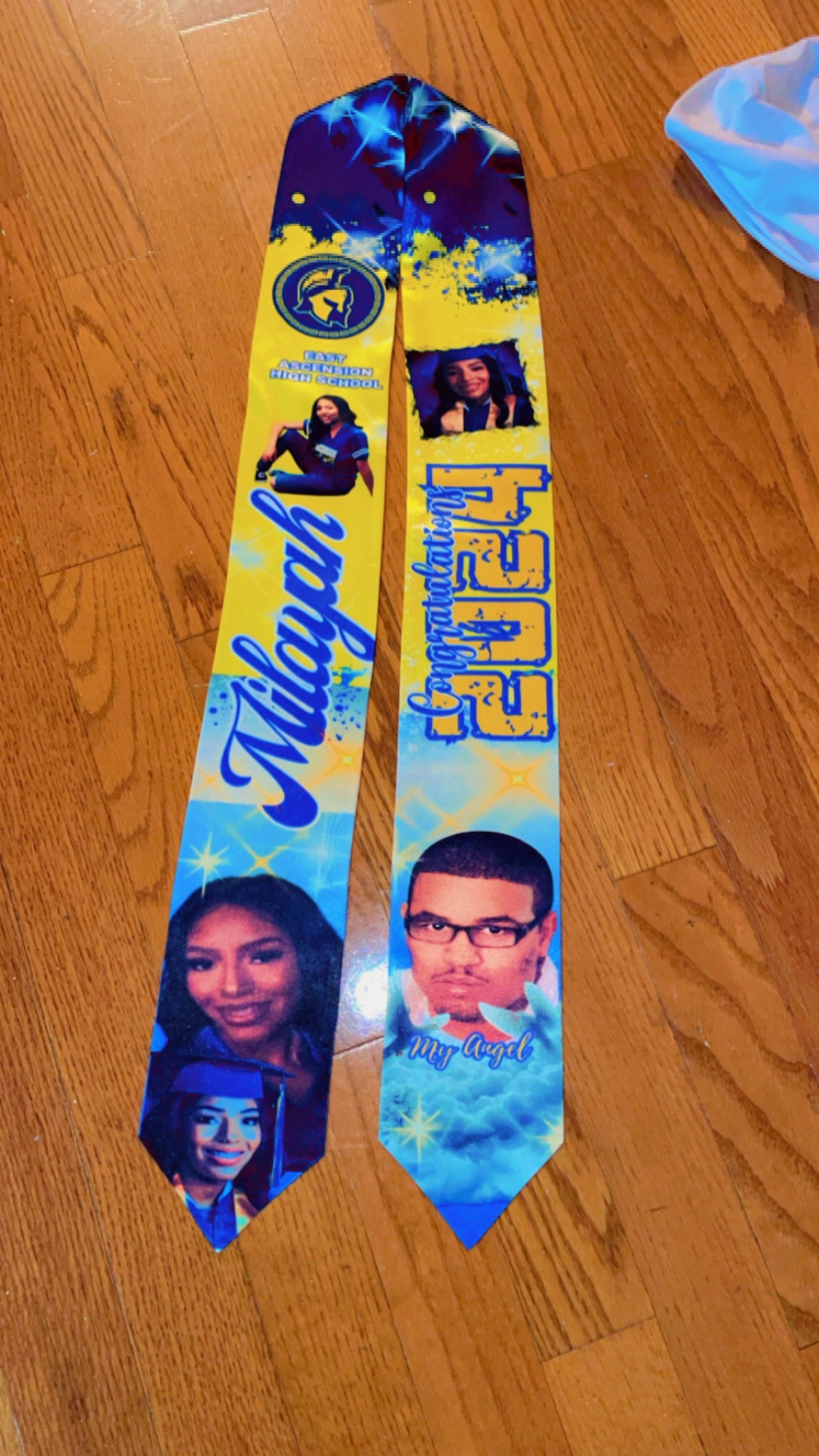 72” inch Customize Memorable College Sash.