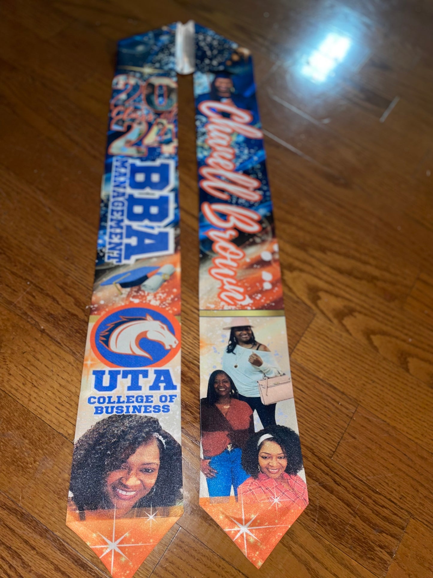 72” inch Customize Memorable College Sash.
