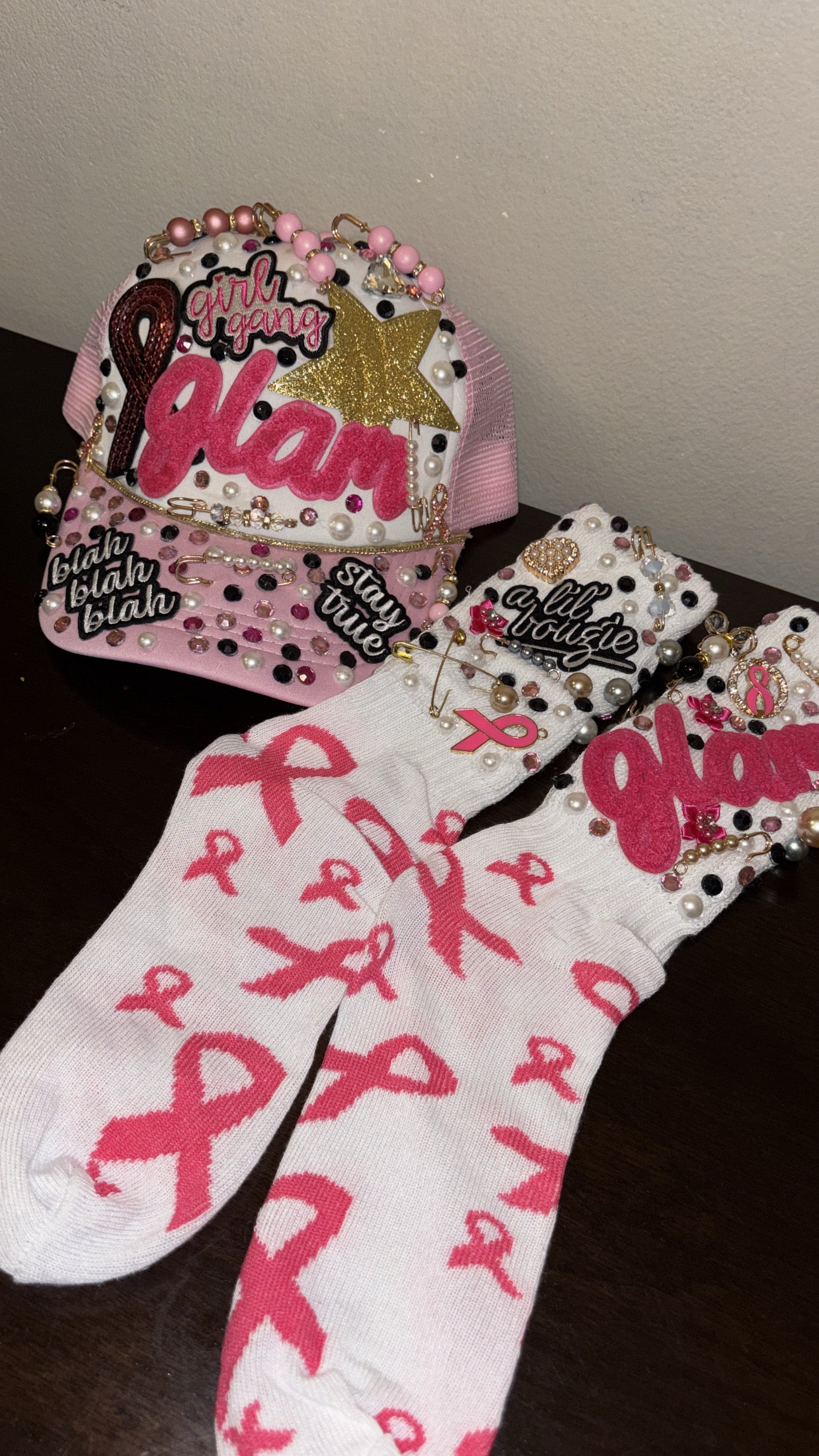 Breast Cancer Awareness “Glam SnapBack.