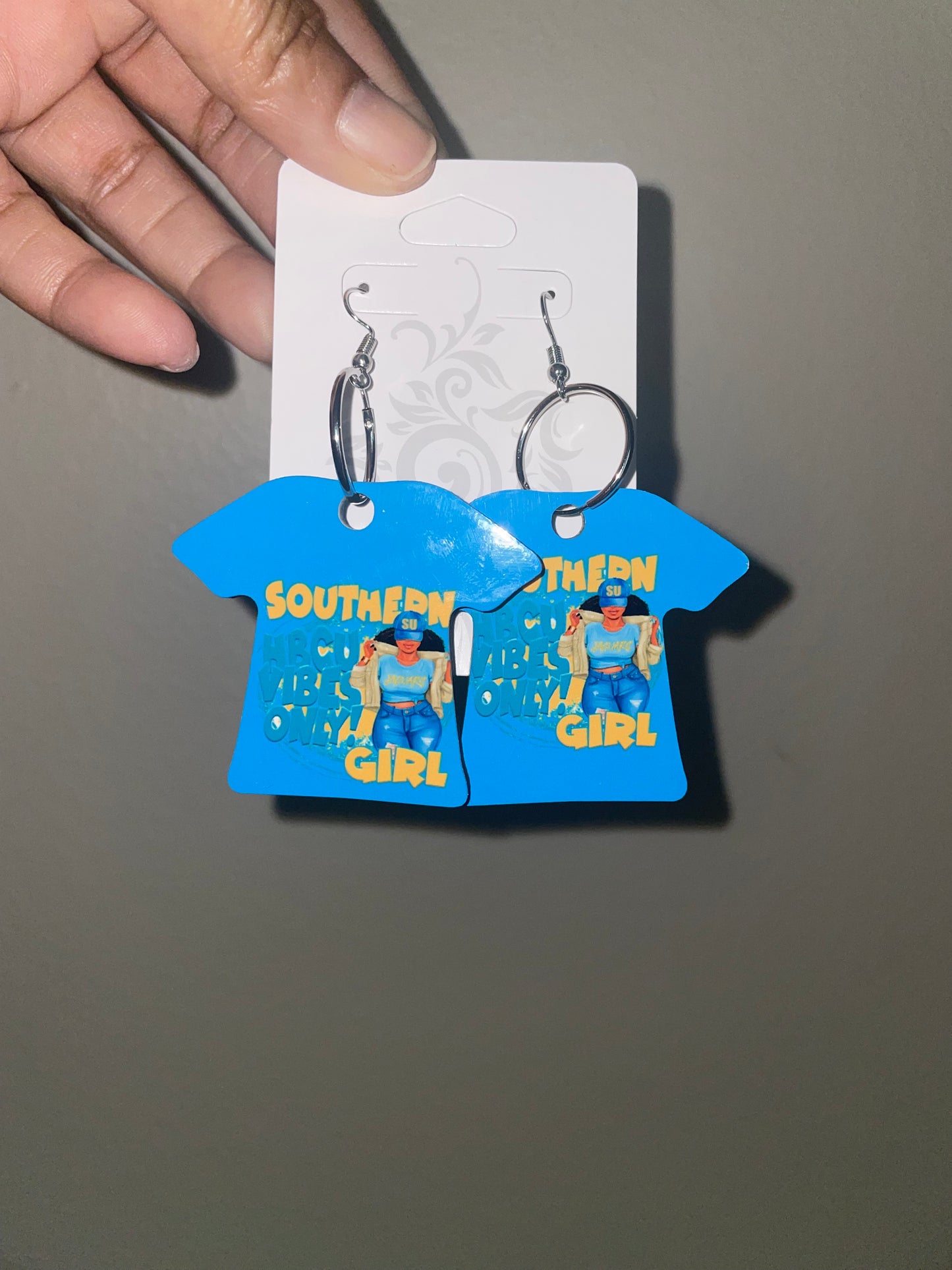 Southern Girl TShirt Earrings