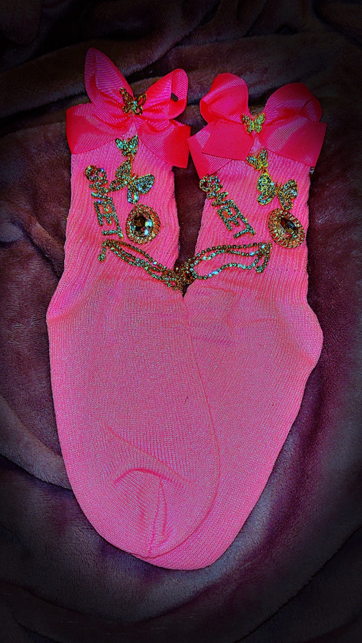 B’Dazzle Junk Slouch Charm Socks(kids)