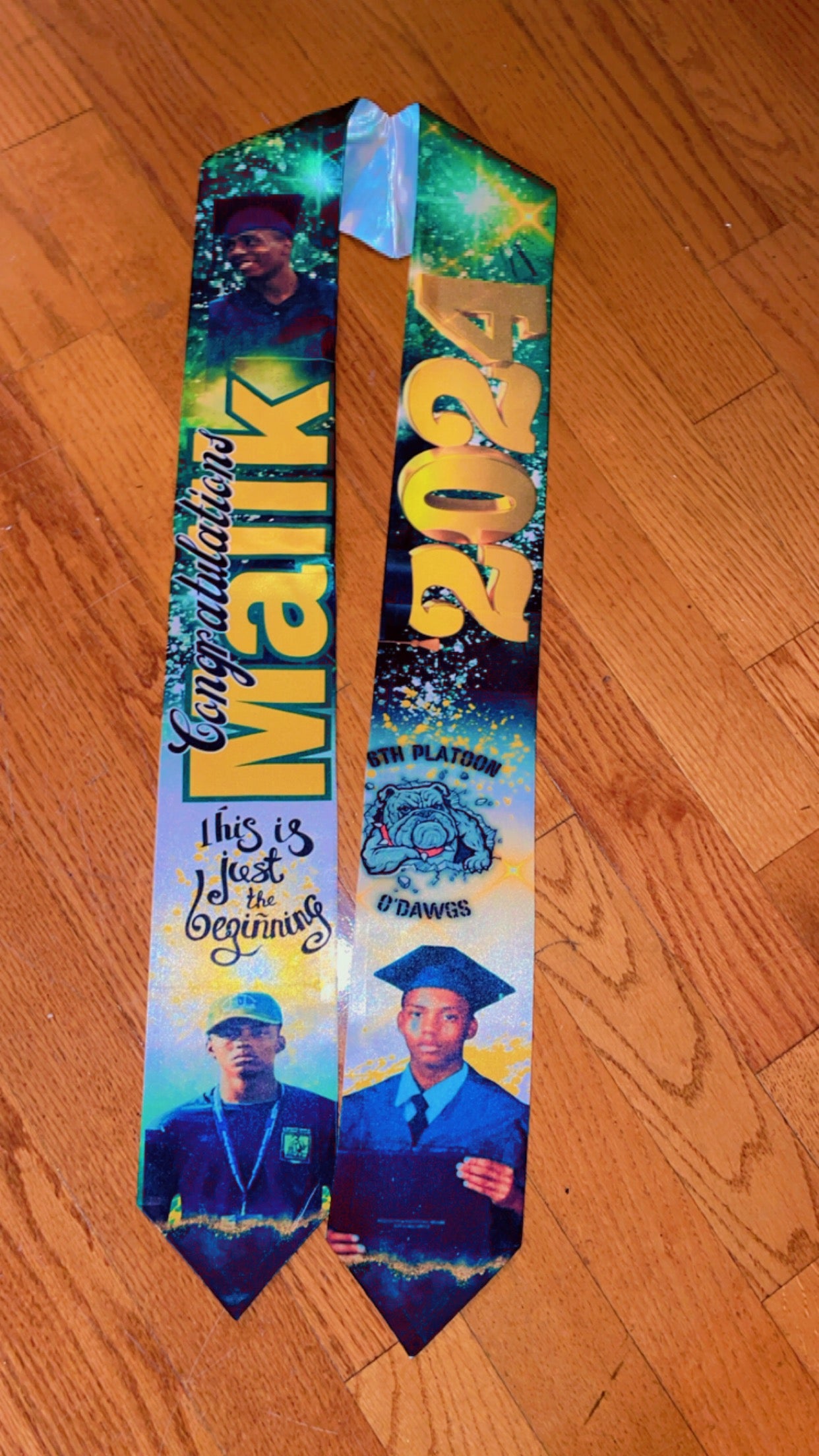 72” inch Customize Memorable College Sash.