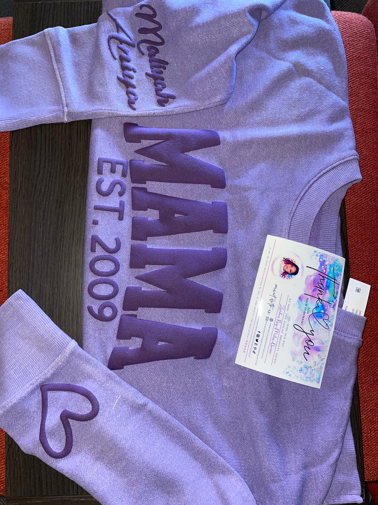 Purple “Mama” Sweatshirt
