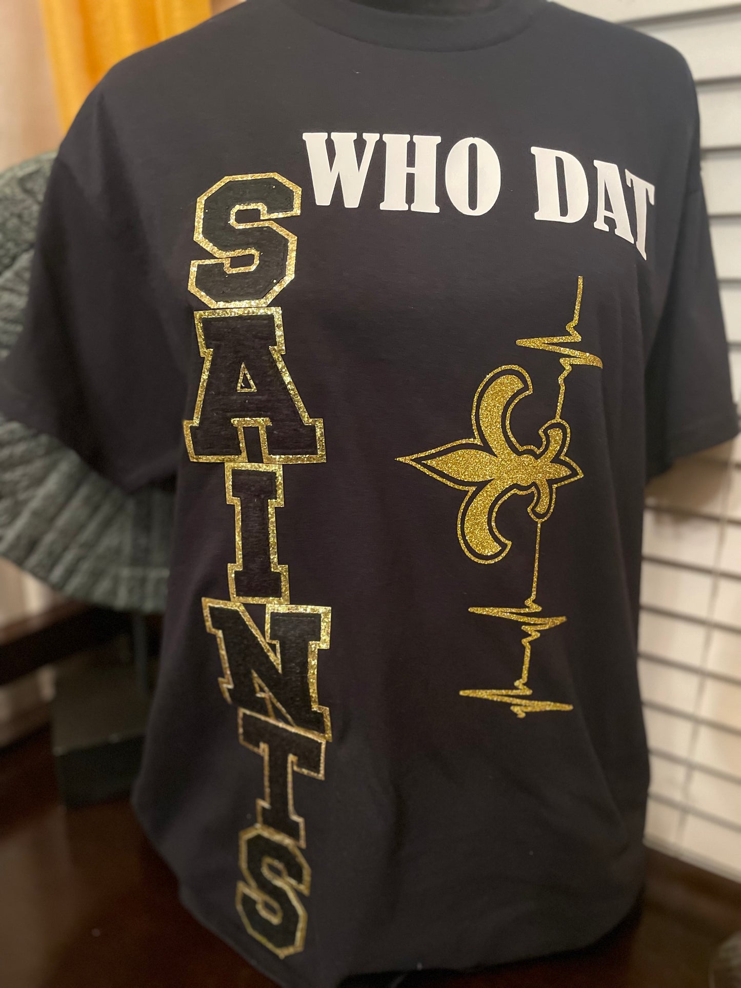 Black & Gold Custom Tshirt