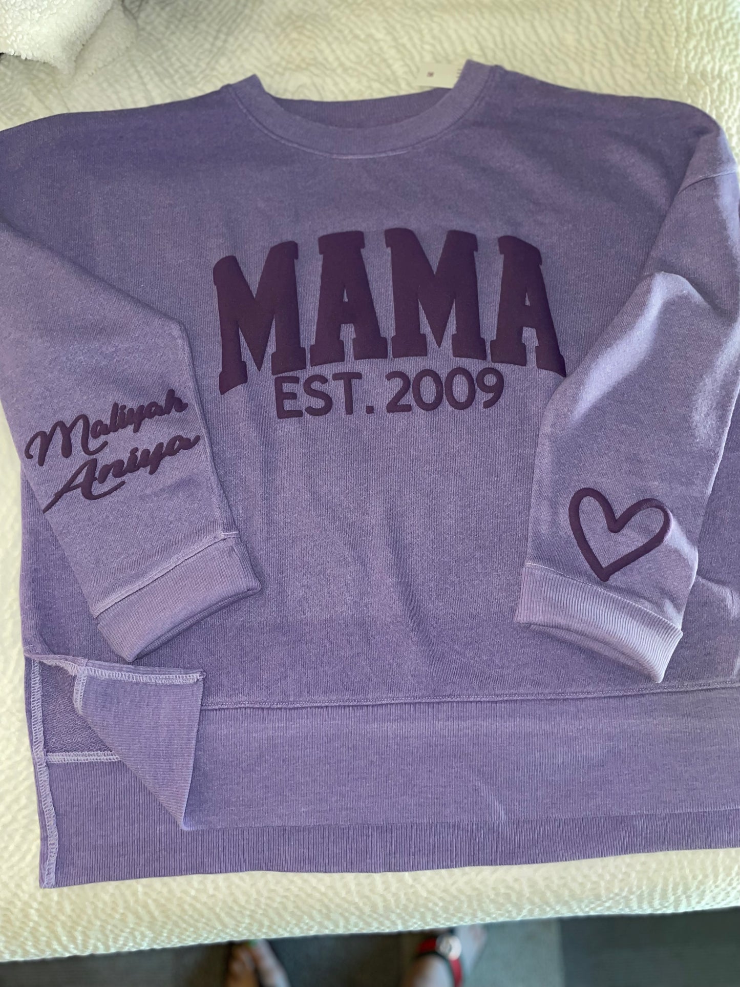 Purple “Mama” Sweatshirt