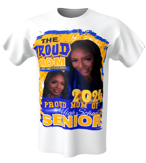 The Proud Mom Sublimation Tshirt