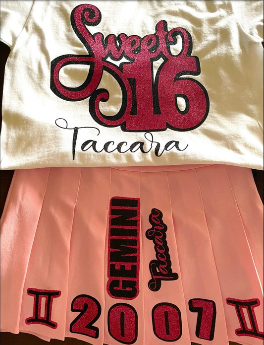 Sweet16 Skirt Set