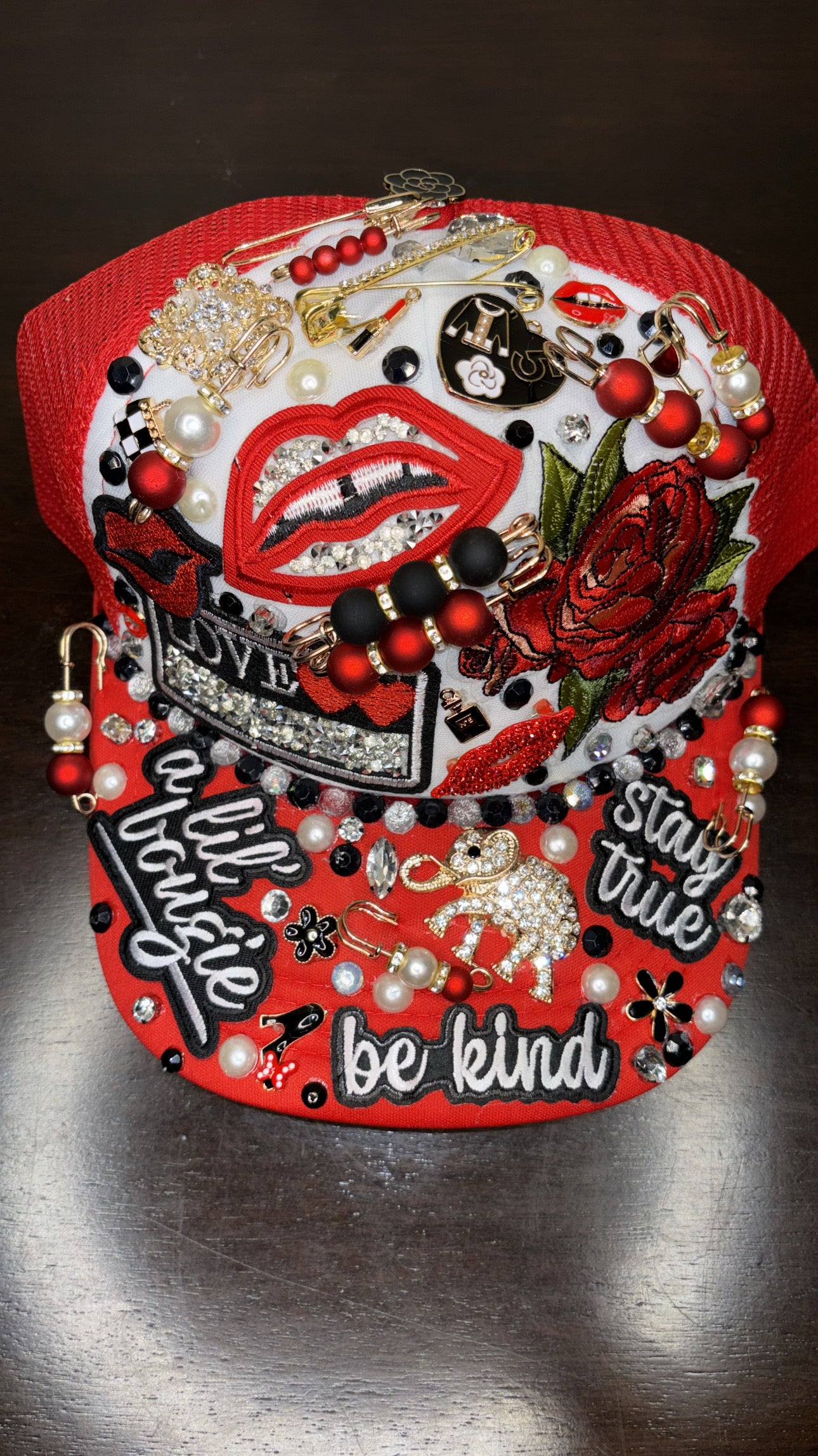 Custom SnapBack Charm Cap