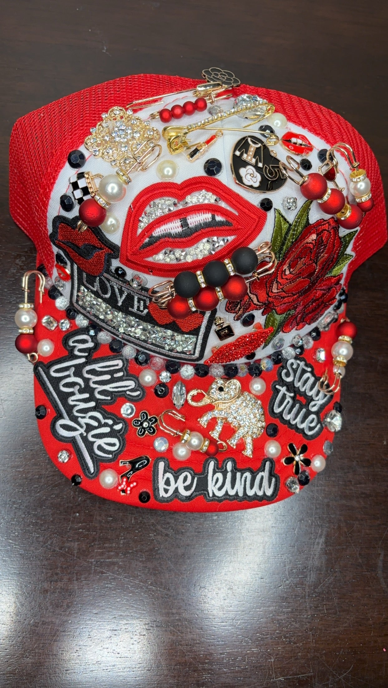 Custom SnapBack Charm Cap