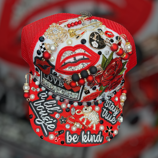 Custom SnapBack Charm Cap