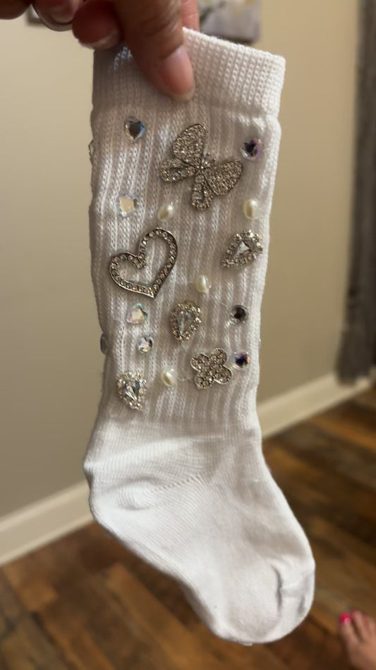 B’Dazzle Slouch Charm Socks (Kids)