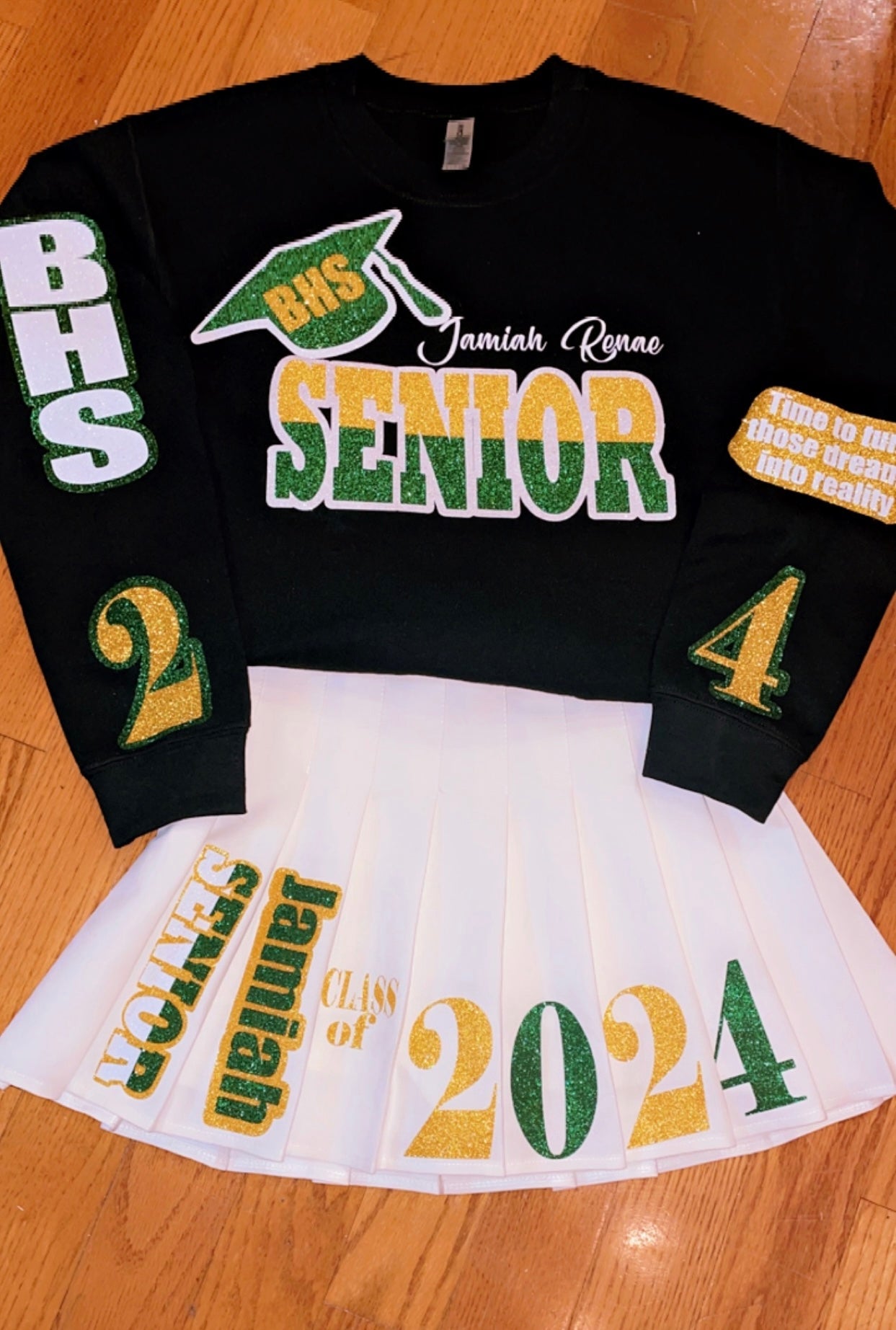 Personalized Senior 2024 Skirt  Combo